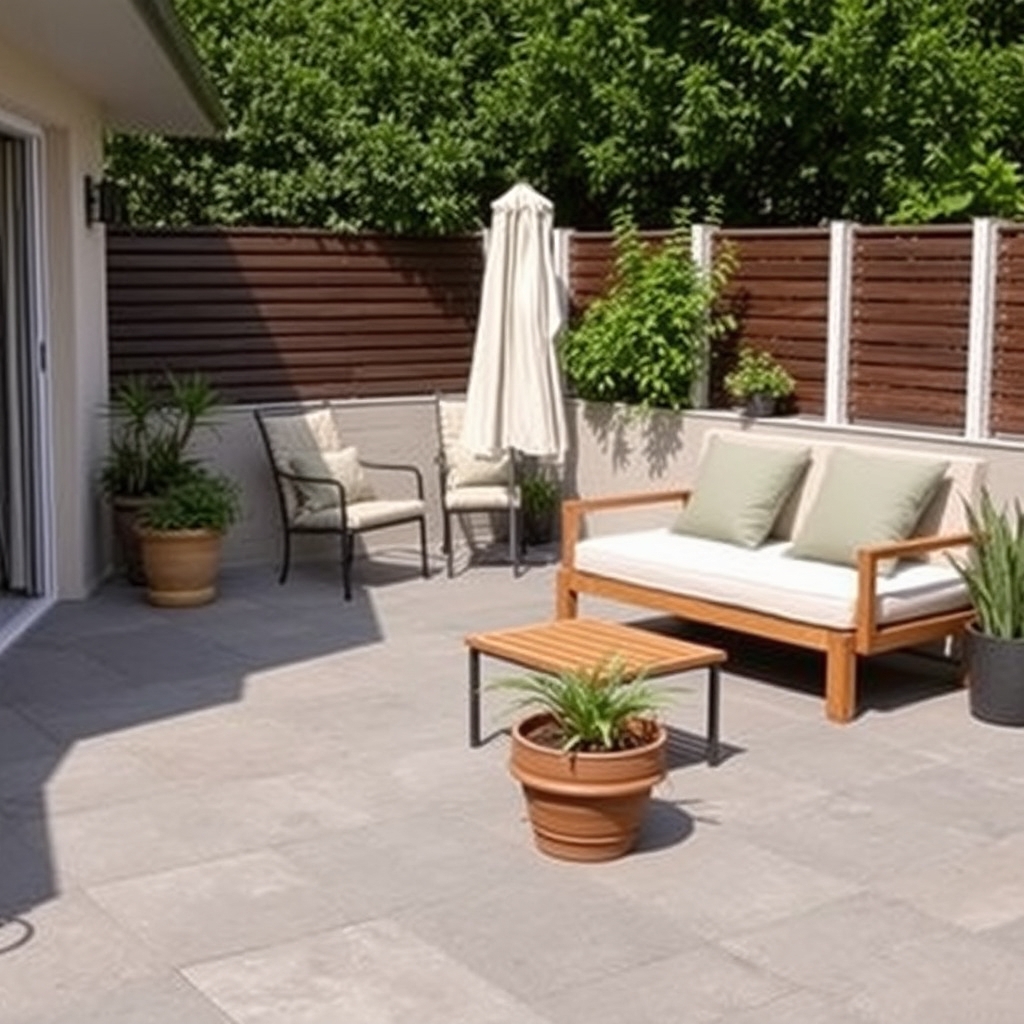 nombre de plots pour une terrasse en dalles