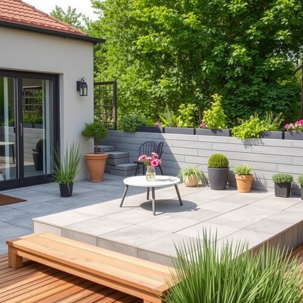 nombre de plots pour une terrasse sur lambourdes