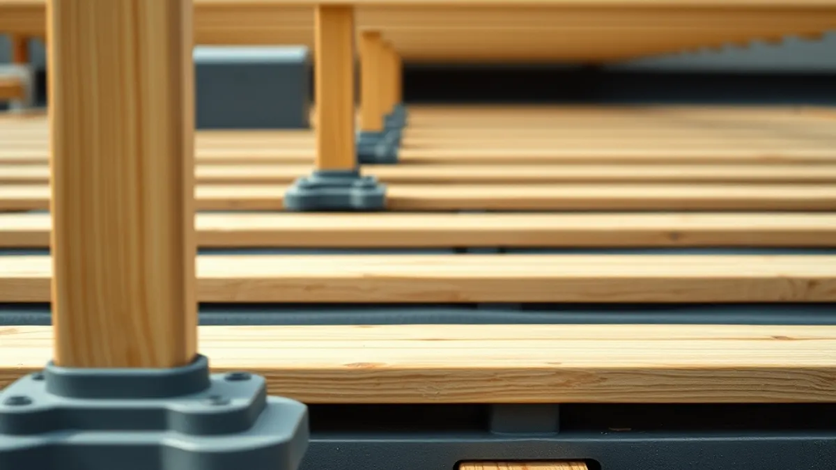 Combien de plots au m2 pour terrasse composite ? [Guide 2026]