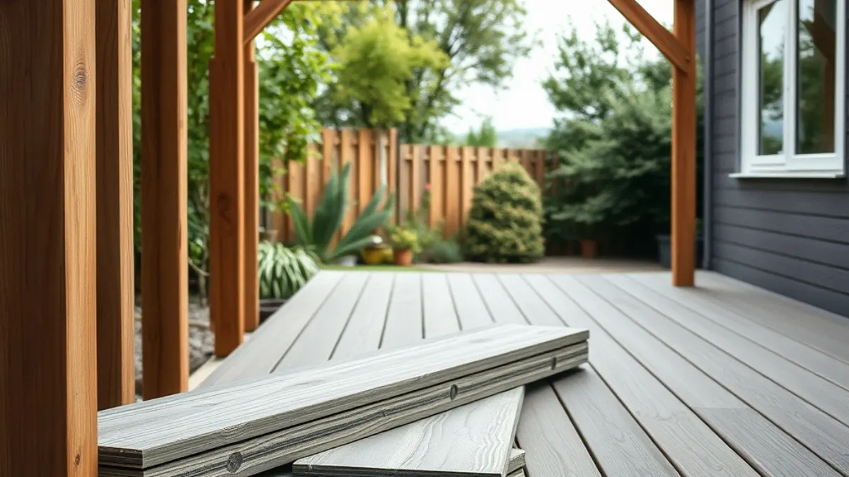 Comment nettoyer une terrasse en composite ?