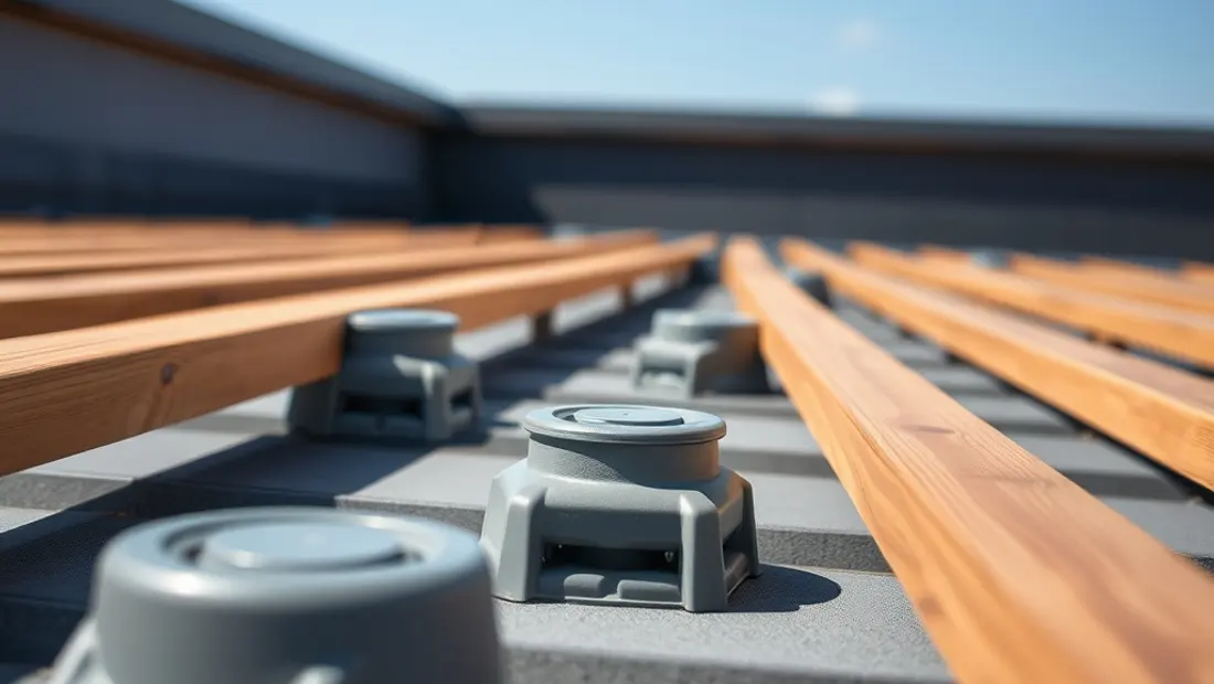 Les avantages de la pose d’une terrasse sur plots terrasse : illustration 1