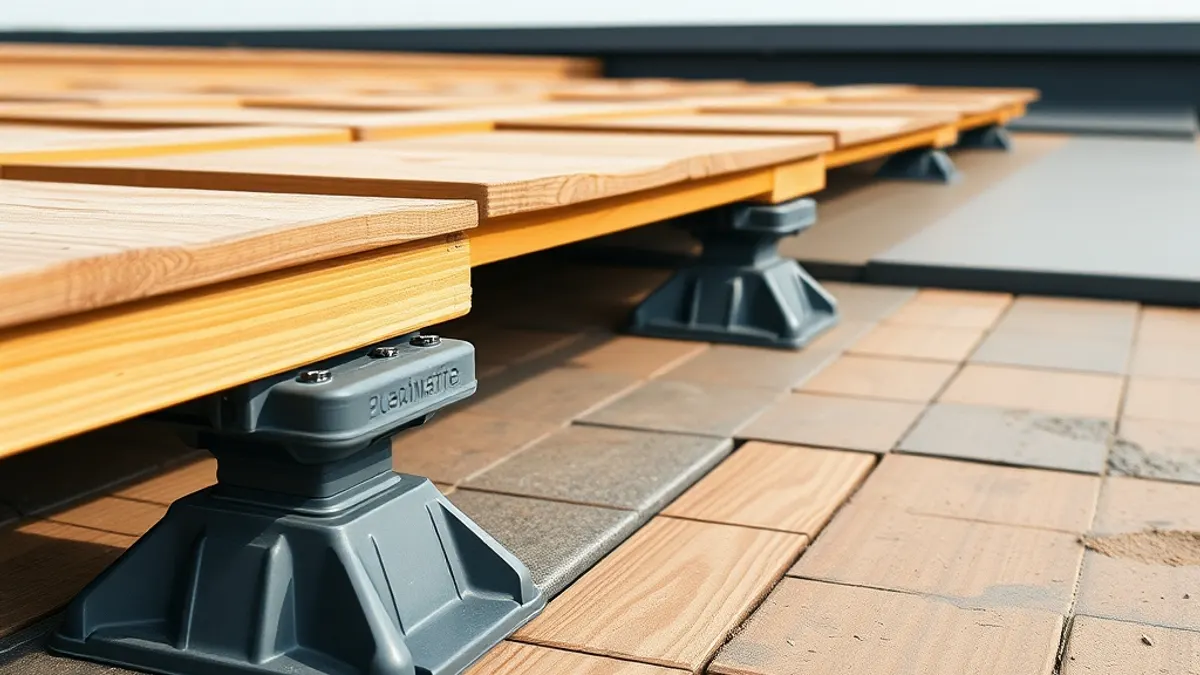 Les avantages de la pose d’une terrasse sur plots terrasse