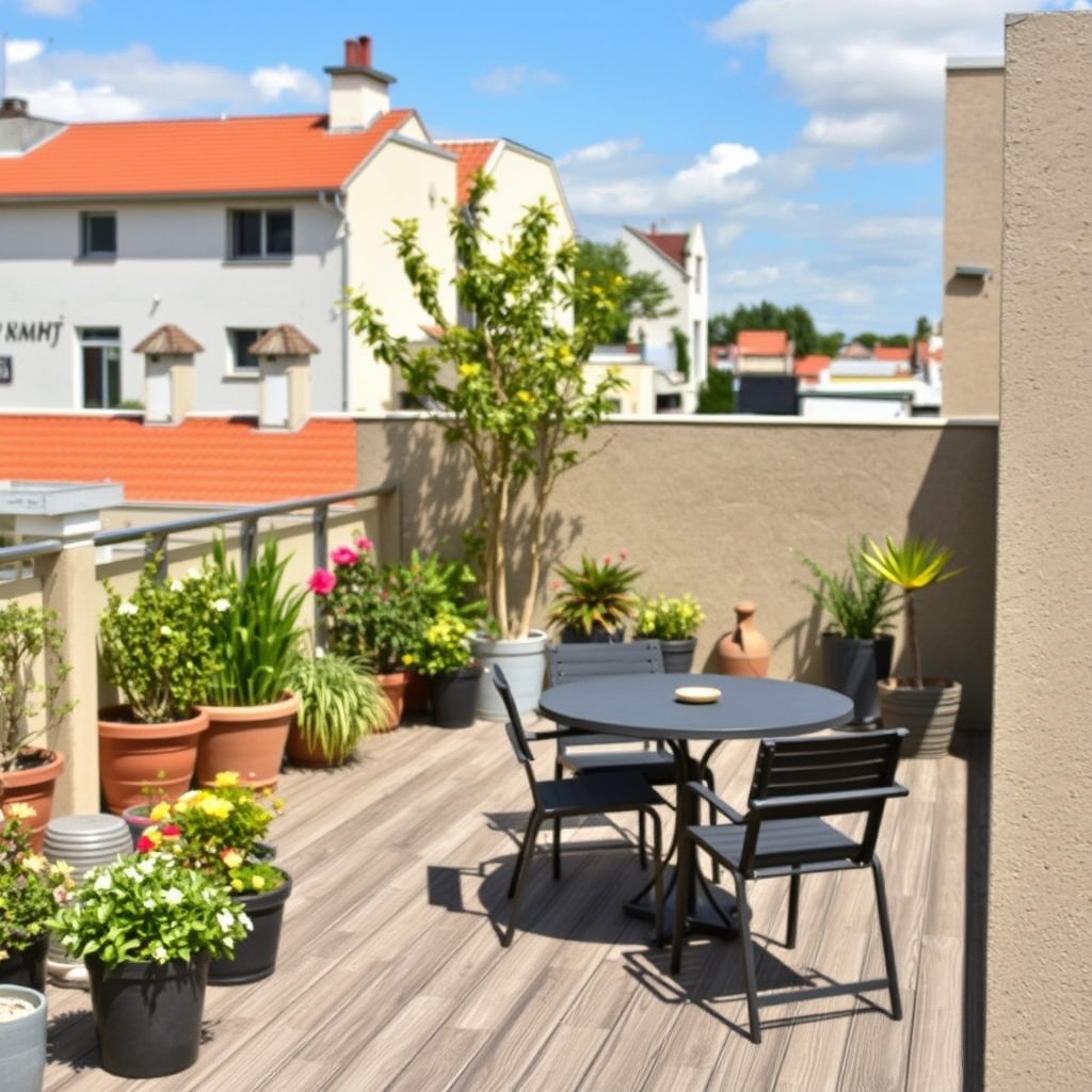 Les règles de sécurité pour une terrasse sur plots en hauteur — Terrasse sur plots en hauteur : règles et garde-corps