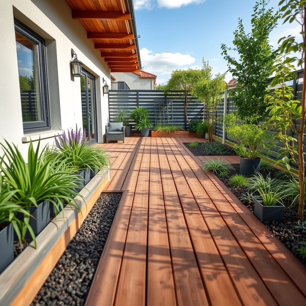 Entretien et maintenance · Terrasse sur plots végétalisée : structure et drainage