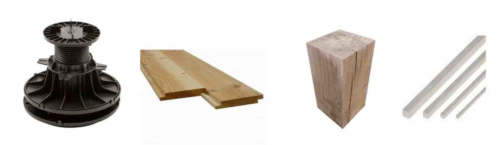 acheter les materiaux terrasse sur plots