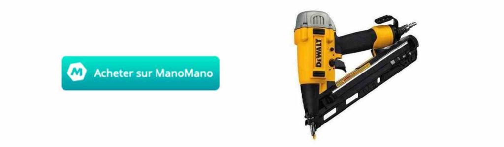 cloueur de finition pneumatique dewalt dpn1564app xj
